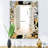 Botanical Obsidian Glam Bathroom/Vanity Mirror-40087165
