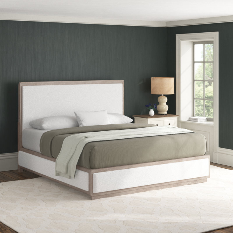 Mayhew Upholstered Standard Bed, King
