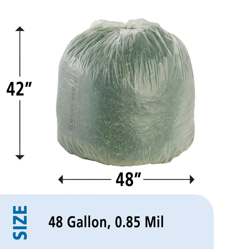 Sacs à compost stout ecosafe-6400 30 gal., 42 po x 48 po