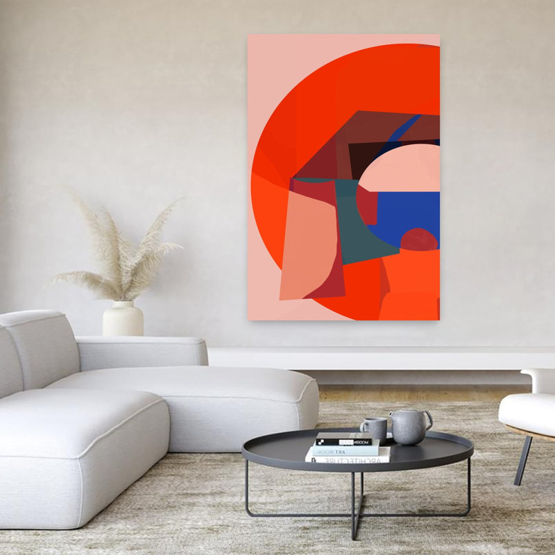 Art contemporain contemporain, H 60 po x l 40 po