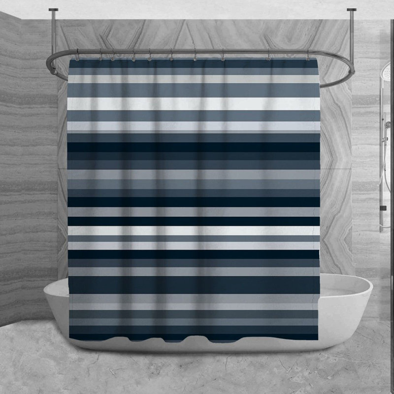 Rideau de douche Zaelie, H 73 po x l 70 po