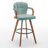 Modern Upholstered Leather Swivel 26 inch Bar Stools & Counter Stools-336497089-336143714