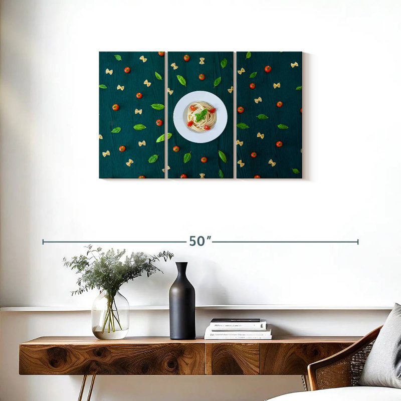 Motif de pâtes italiennes, H 20 po x l 33 po