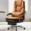 Fauteuil de direction double rembourré avec repose-pieds-1888495435