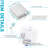 4'' Selectable Color Temperature Dimmable Air-Tight IC Rated LED Canless Recessed Lighting Kit
