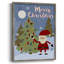 Winer Santa I Framed Print - Solid Wood-540493633