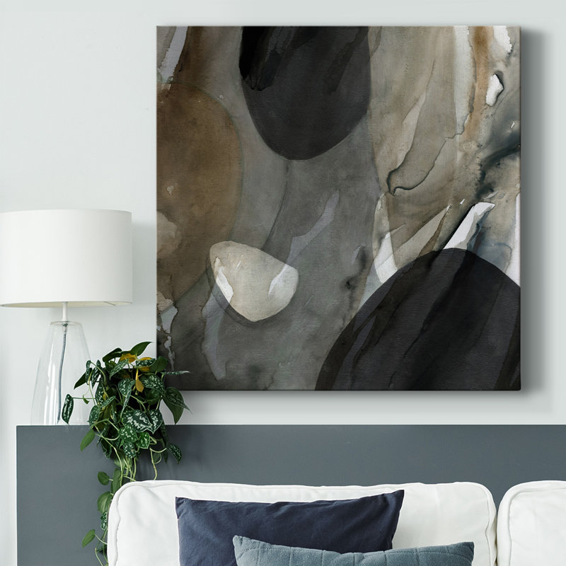 River Rock I-Gallery, toile tendue, H 24 po x l 24 po x P 1,5 po