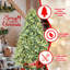 Arbre de Noël artificiel avec lumières DEL-218804877