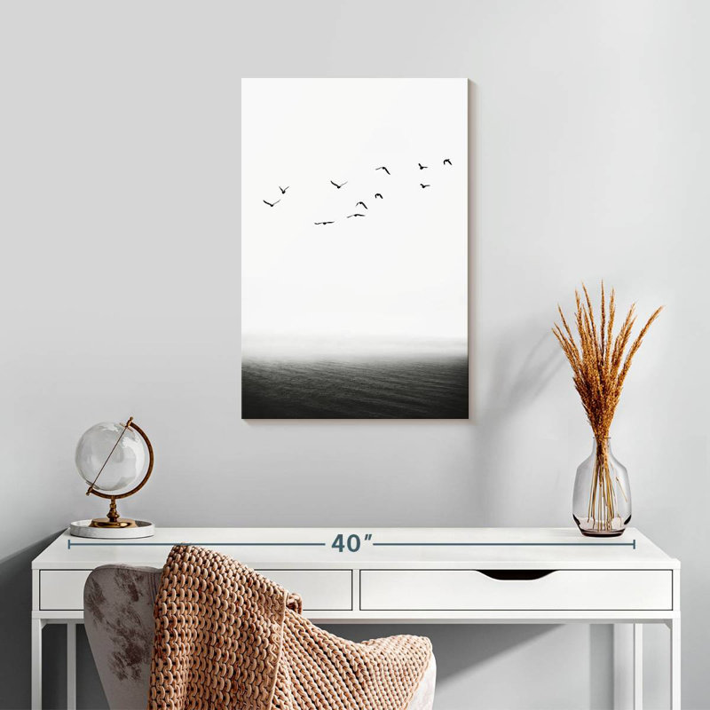 Brampt Flight At The Seaside, 24" H x 16" W
