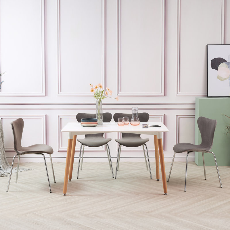 Katarina 4 - Person Dining Set, Grey