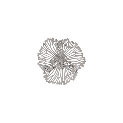 Flower Wall Art Extra Small Metal