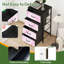 Commode à 4 tiroirs pour chambre à coucher Petite commode à vêtements en marbre rose avec tourbillons doux
