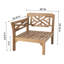 Kendrica Outdoor Teak One Arm Lounge Chair-2060398659