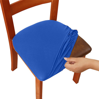 Solid Color Brushed High Elastic Chair Cover  Soft And Comfortable Chair Seat Cover -proof And- Chair Slipcover Suitable For Dining Chair