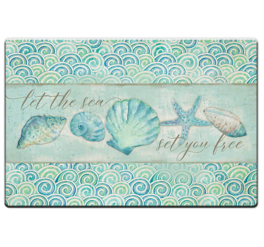 Saltsman Set You Free Anti-Fatigue Mat Highland Dunes