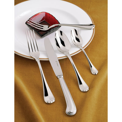 San Marco 5 Piece 18/10 Stainless Steel Flatware Set, Service for 1