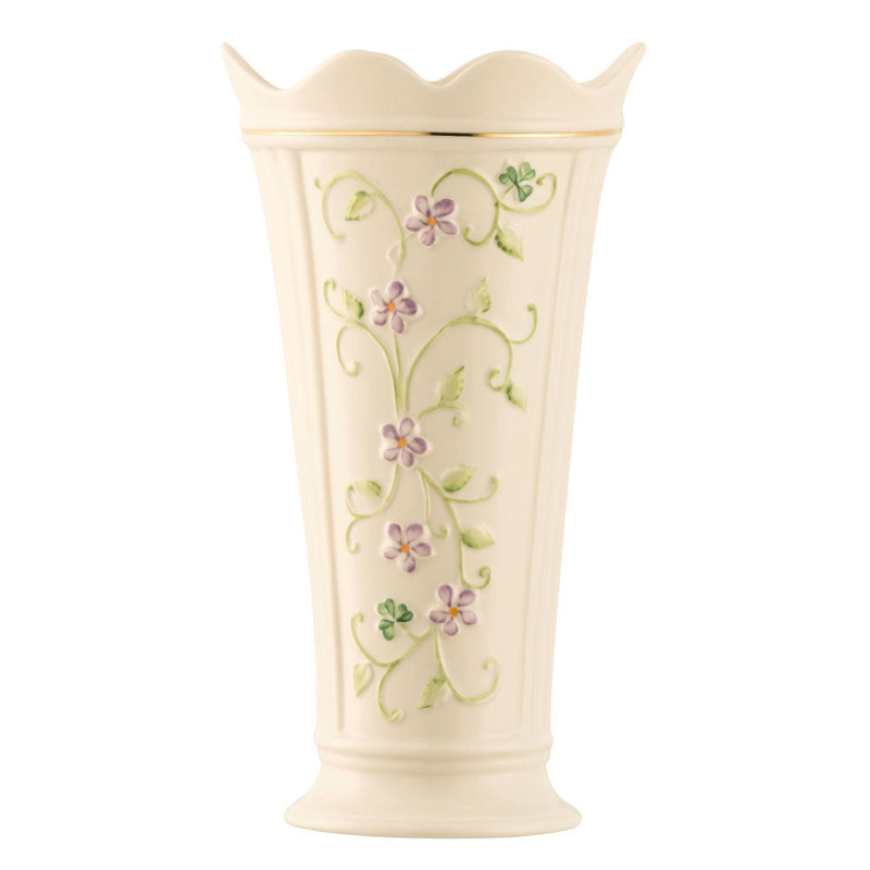  IRISH FLAX 9.5 VASE