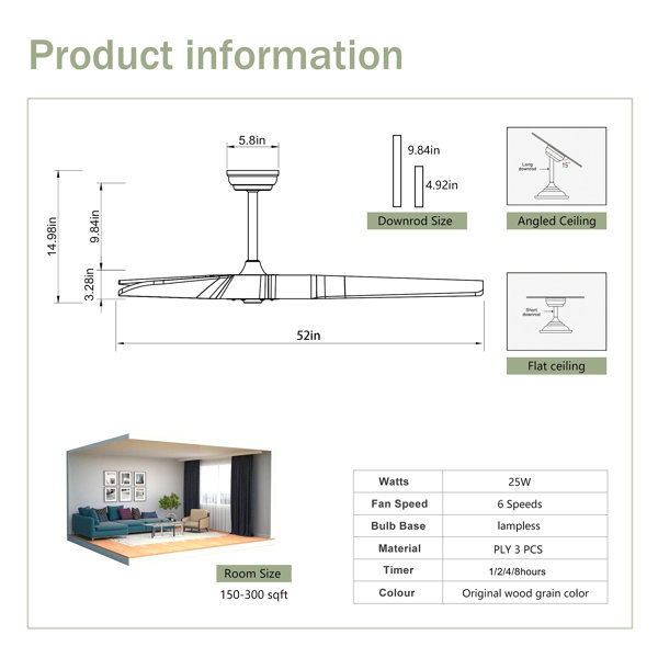 Dimensions du produit
