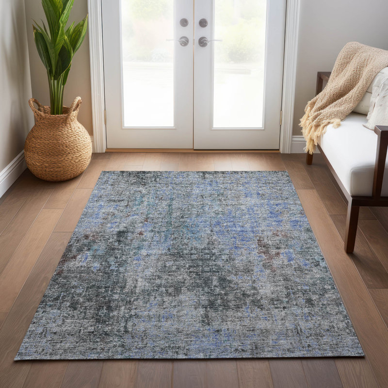 Tapis intérieur / extérieur Fargo avec envers antidérapant, Rectangle 10 pi x 14 pi