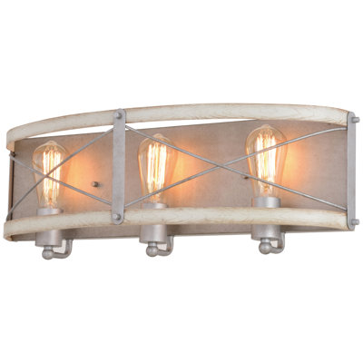 3 - Light Dimmable Vanity Light