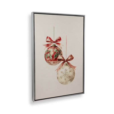 Tied with Cheer Canvas Art Print