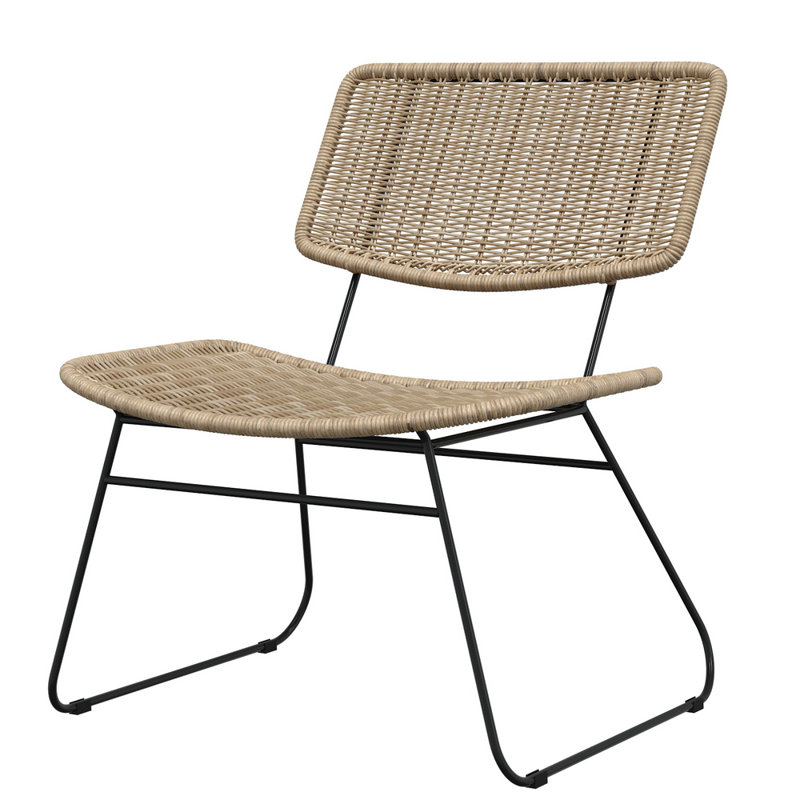 Elrama Patio Dining Side Chair with Cushion