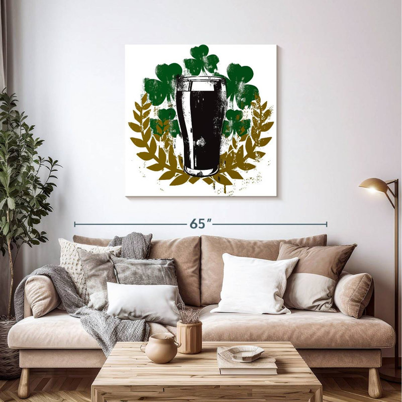 Bière irlandaise Lelend Best, H 39 po x l 39 po