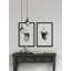 Grecco Hanging Basket Plants - Ensemble de 2 reproductions de dessins encadrés sur papier-656981640