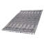 Tapis d'intérieur / extérieur blanc / gris 6X9 LOOM & LUXE Collection