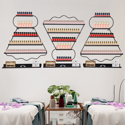 3PCS Iron Makeup Organizer