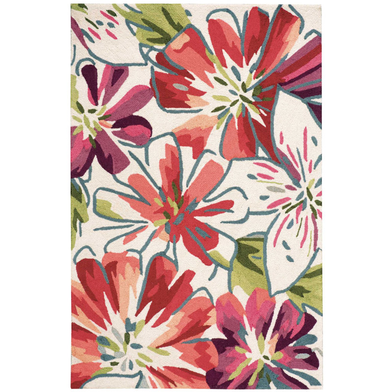 Tapis ivoire Karyn, Rectangle 3 pi 6 po x 5 pi 6 po