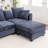 Bennett 5- Piece Sectional Sofa With Ottoman-1359085440