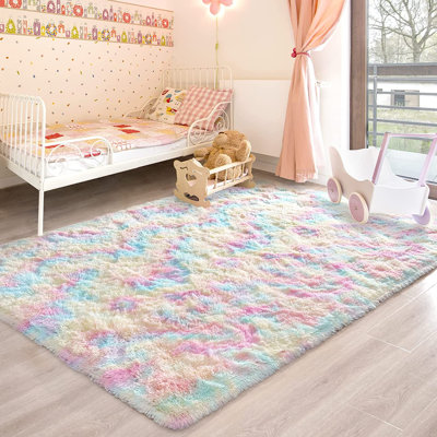 Karah Blue/Pink/Yellow Rug
