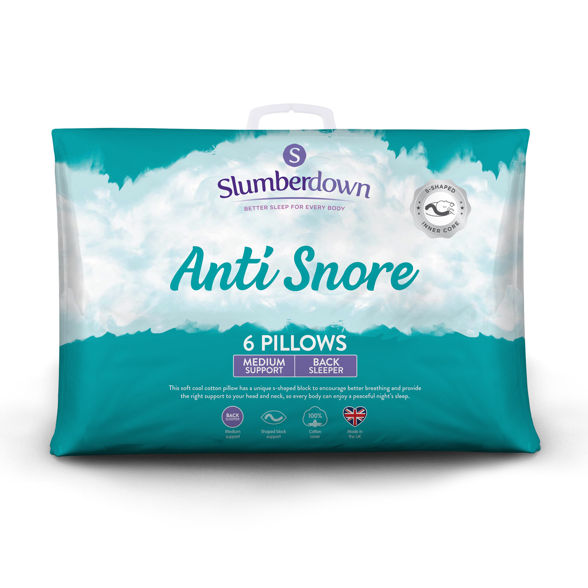 Slumberdown memory store foam plus pillow