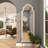 Gasaway Solid Wood Rectangle Wall Mirror