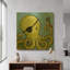 «Pirate Friends» par Rich Monet, art mural en métal doré, 24 po x 24 po-2075569707