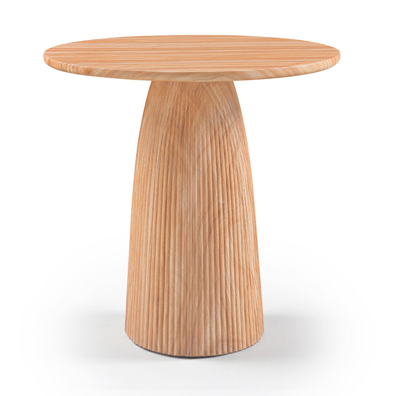 Table de hauteur comptoir intérieur / extérieur Palaghia, H 36 po x L 36 po x l 36 po, Beige