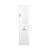 White Laundry Cabinet With Versatile Storage For Toiletries And Clothing Modern Convenient Separation