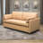 Haven Fold Italian Top Grain Leather Sleeper Sofa Bed with Memory Foam Mattress-480123230-480123231