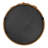 30"X30" Round Hand Carved Rose Mirror Frame, Wall Mirror For Live Space, Bathroom, Entryway Wall Décor-108967320
