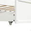 Lit de jour simple en bois avec lit gigogne simple