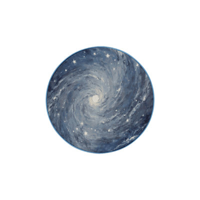 Machine Washable Blue Area Rug
