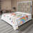 Multicolore drap plat Ambesonne