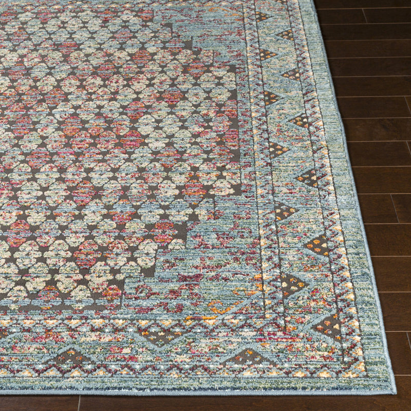 Amann Indoor Rug, Rectangle 2' x 3'