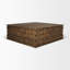 Table basse carrée en bois brun foncé 48 po Niya-1907632748