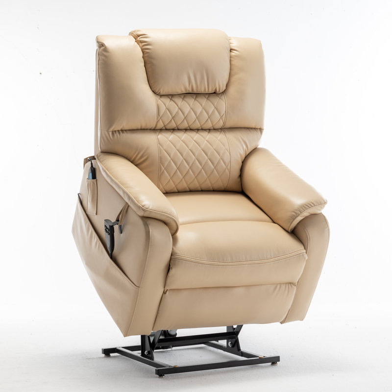 Fauteuil de détente Lounge Chair Lift Chair Relax, Beige