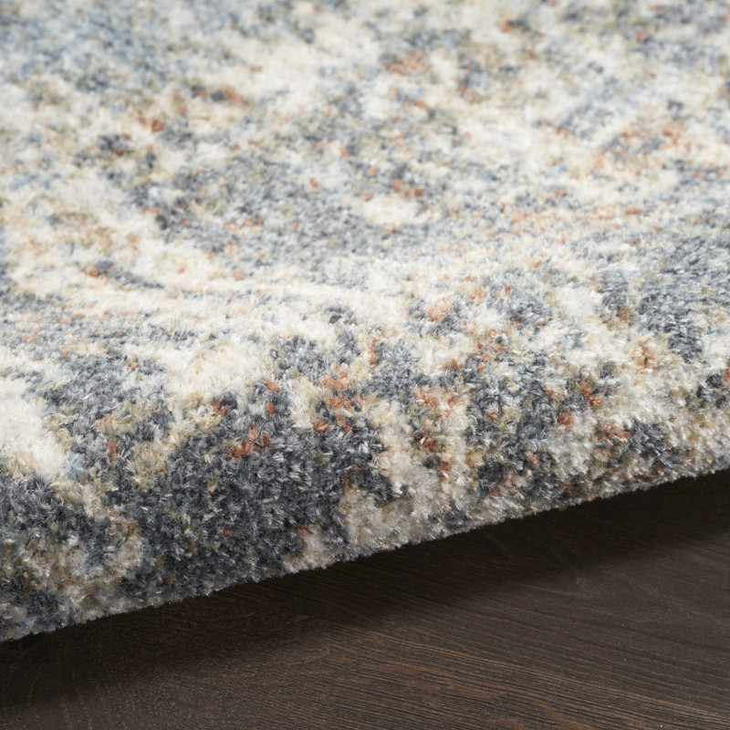 Pritt Washable Abstract Indoor Rug, Runner 2' x 6'