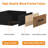 Led Tv Stand with Power Outlet & Fabric Drawers for Tvs up to 55"-170498172