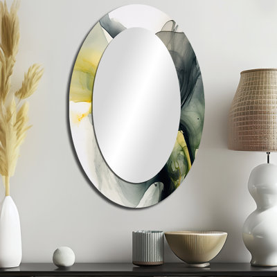 Maratea - Miroir abstrait en métal