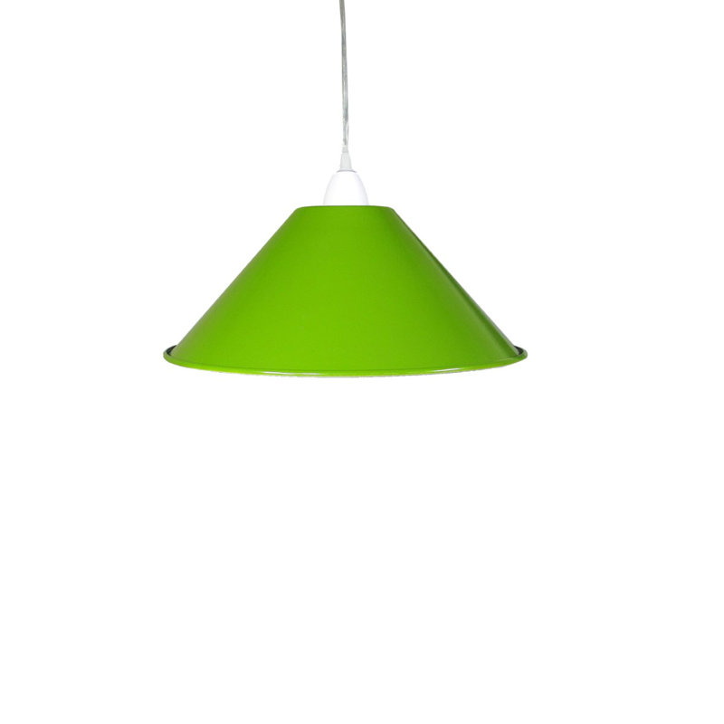 Neptune 15 cm H Empire Pendant Shade ( Screw On ), Olive Green